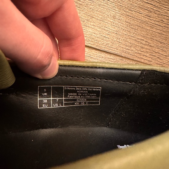 Dr. Martens Khaki Tassel Loafers - Picture 3 of 3